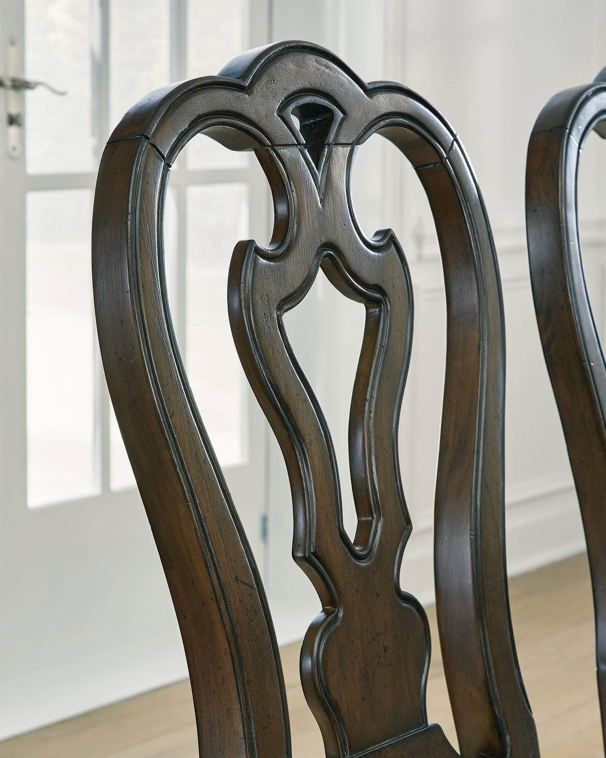 Maylee Dark Brown Dining Chair, Set of 2 - D947-01 - Luna Furniture