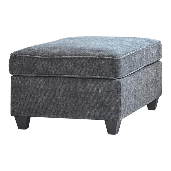 Mccord Upholstered Ottoman Dark Grey - 509348 - Luna Furniture