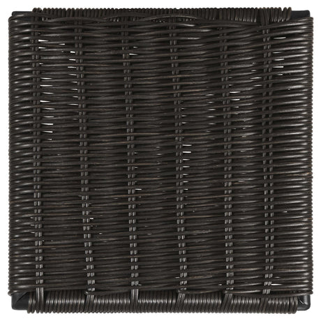 McKinley Brown and Sandy Black Upholstered Bar Stools with Footrest, Set of 2 from Coaster - Luna Furniture