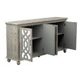 Melanie 4-door Accent Cabinet Antique White - 952845 - Luna Furniture