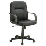 Minato Black Adjustable Height Office Chair from Coaster - Luna Furniture