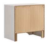 Miranda White 2-Drawer Nightstand from Coaster - Luna Furniture