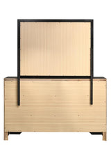 Miranda Black and Rhinestone 7-Drawer Dresser from Coaster - Luna Furniture