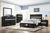 Miranda Full Storage Bed Black - 206361F - Luna Furniture