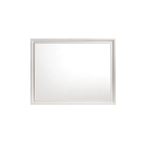 Miranda White Rectangular Mirror (Mirror Only) from Coaster - Luna Furniture