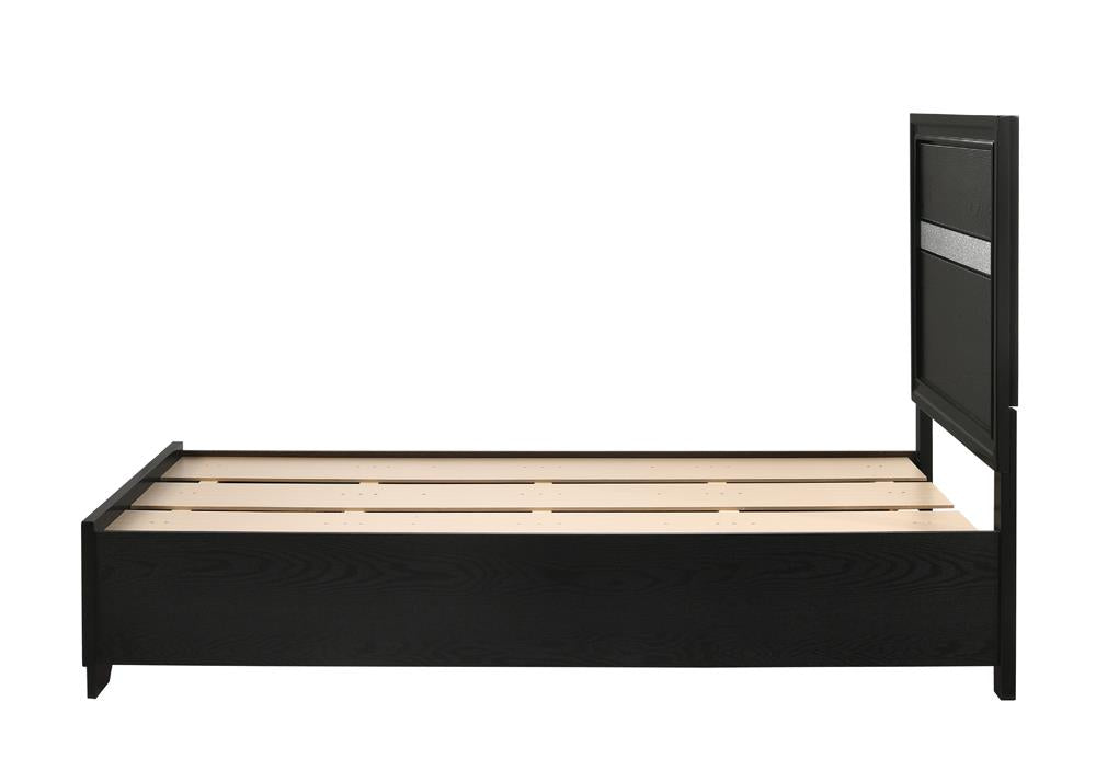 Miranda Black Twin Storage Bed from Coaster - Luna Furniture