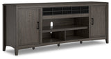 Montillan Grayish Brown 84" TV Stand - W651-68 - Luna Furniture