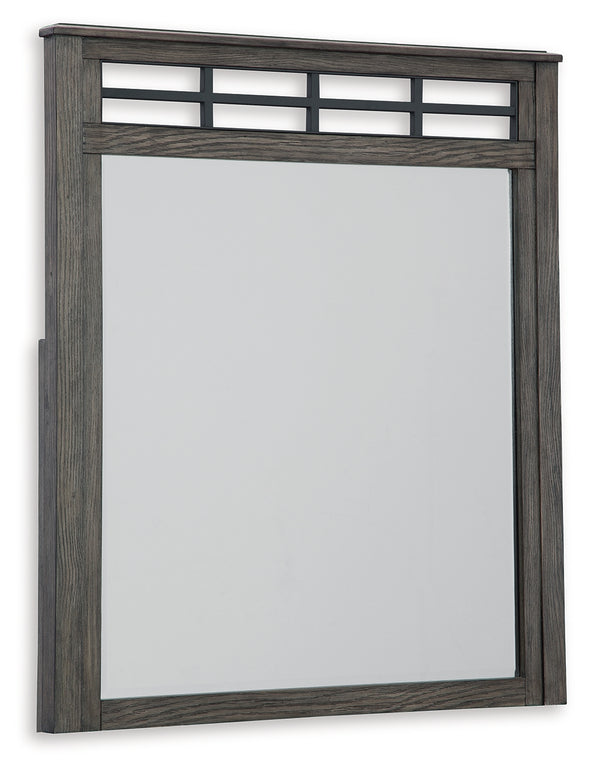 Montillan Grayish Brown Bedroom Mirror - B651-36 - Luna Furniture