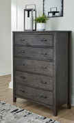 Montillan Grayish Brown Chest of Drawers - B651-46 - Luna Furniture