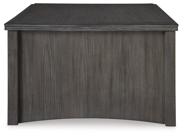 Montillan Grayish Brown Lift-Top Coffee Table - T651-9 - Luna Furniture