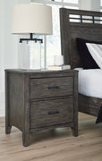 Montillan Grayish Brown Nightstand - B651-92 - Luna Furniture