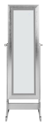 Moore Silver Jewelry Cheval Mirror from Coaster - Luna Furniture