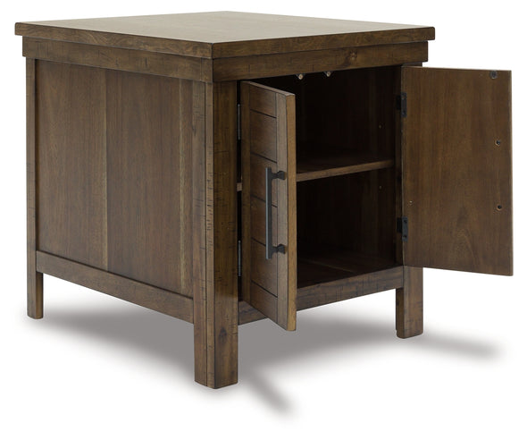MORIVILLE Grayish Brown End Table - T731-3 - Luna Furniture