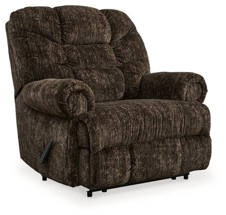 Movie Man Chocolate Recliner from Ashley - Luna Furniture
