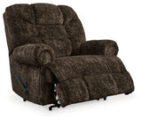Movie Man Chocolate Recliner from Ashley - Luna Furniture