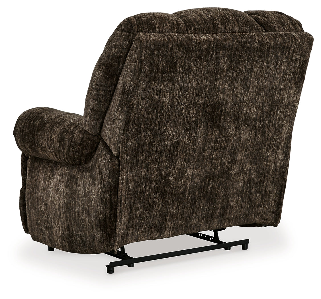 Movie Man Chocolate Recliner from Ashley - Luna Furniture