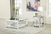 Mozzi Rectangular Coffee Table with Glass Top Mirror - 736218 - Luna Furniture