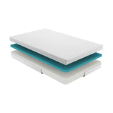 MT-NG06T 6" Twin Gel-Infused Memory Foam Mattress from Homelegance - Luna Furniture