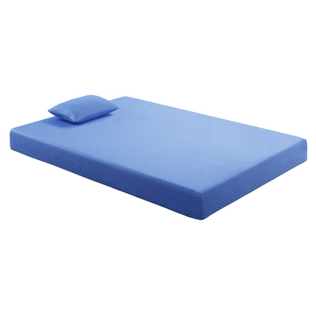 MT-PG07BLF 7" Blue Full Gel-Infused Memory Foam Mattress Set from Homelegance - Luna Furniture