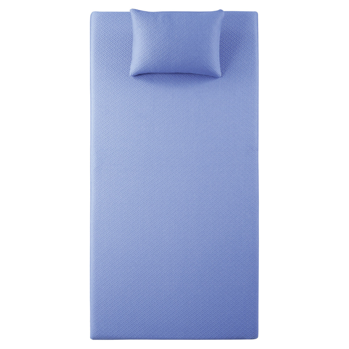 MT-PG07BLT 7" Blue Twin Gel-Infused Memory Foam Mattress Set from Homelegance - Luna Furniture