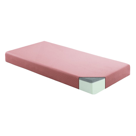 MT-PG07PKF 7" Pink Full Gel-Infused Memory Foam Mattress and Pillow Set from Homelegance - Luna Furniture