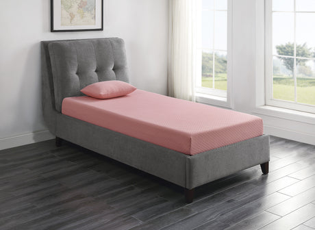 MT-PG07PKF 7" Pink Full Gel-Infused Memory Foam Mattress and Pillow Set from Homelegance - Luna Furniture