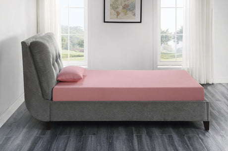 MT-PG07PKF 7" Pink Full Gel-Infused Memory Foam Mattress and Pillow Set from Homelegance - Luna Furniture