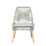 Nakia Woven Back Side Chairs Grey (Set of 2) - 110033 - Luna Furniture