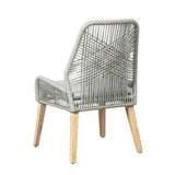 Nakia Woven Back Side Chairs Grey (Set of 2) - 110033 - Luna Furniture