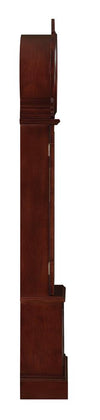 Narcissa Grandfather Clock with Chime Brown Red - 900723 - Luna Furniture