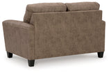 Navi Fossil Loveseat from Ashley - Luna Furniture