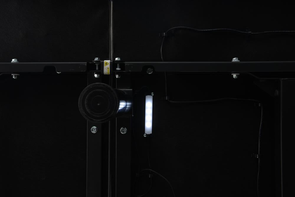 Negan Gray and Black Eastern King Adjustable Bed Base from Coaster - Luna Furniture