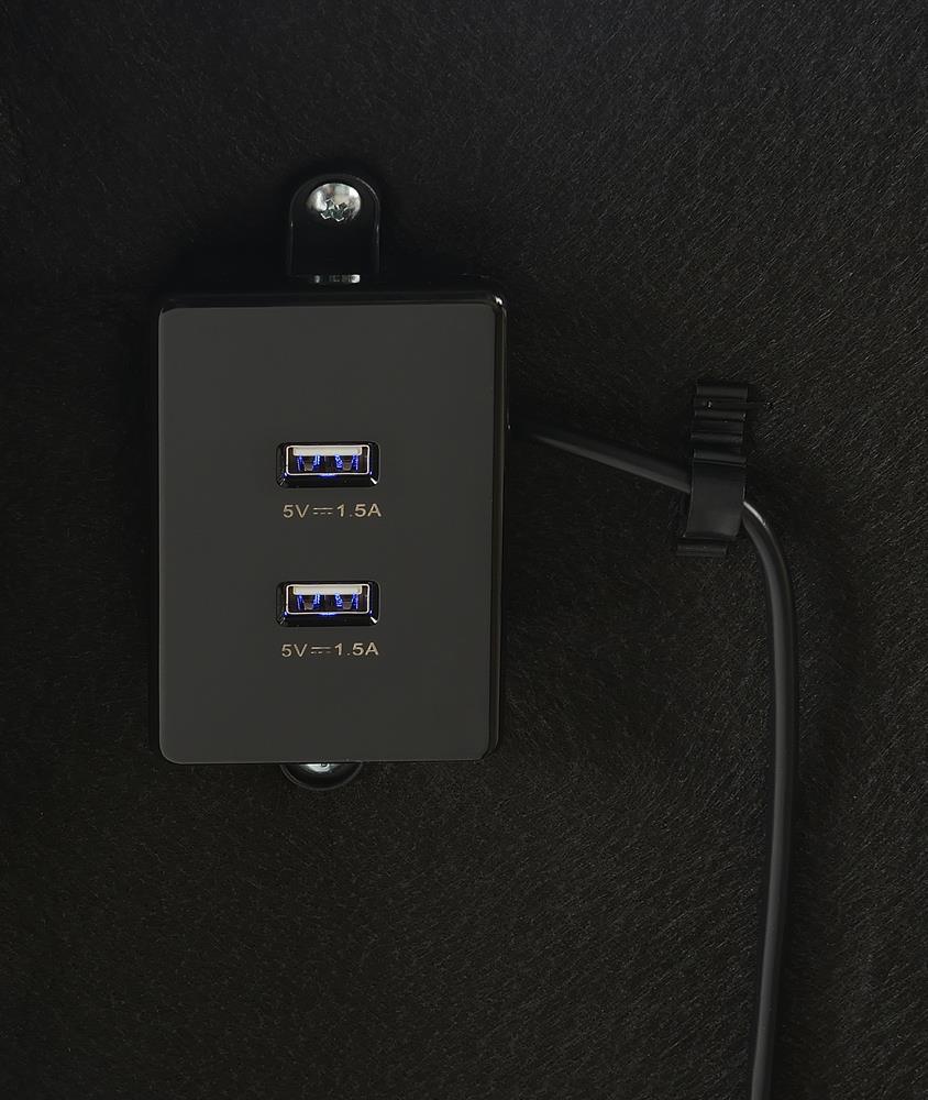 Negan Gray and Black Eastern King Adjustable Bed Base from Coaster - Luna Furniture