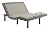 Negan Full Adjustable Bed Base Grey and Black - 350132F - Luna Furniture