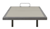 Negan Twin XL Adjustable Bed Base Grey and Black - 350132TL - Luna Furniture