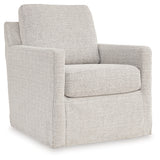 Nenana Next-Gen Nuvella Stone Swivel Glider Accent Chair from Ashley - Luna Furniture