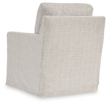 Nenana Next-Gen Nuvella Stone Swivel Glider Accent Chair from Ashley - Luna Furniture