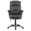 Nerris Adjustable Height Office Chair with Padded Arm Grey and Black - 881183 - Luna Furniture