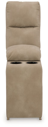 Next-Gen DuraPella Sand Console with Storage from Ashley - Luna Furniture