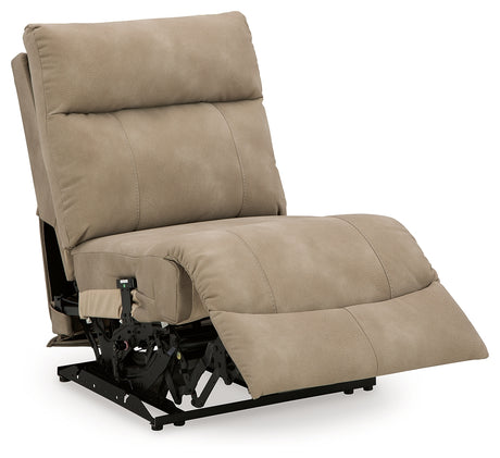 Next-Gen DuraPella Sand Power Armless Recliner from Ashley - Luna Furniture