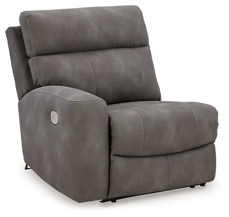 Next-Gen DuraPella Slate Left-Arm Facing Power Recliner from Ashley - Luna Furniture