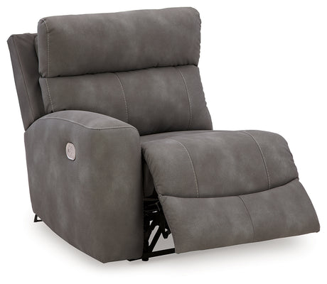 Next-Gen DuraPella Slate Left-Arm Facing Power Recliner from Ashley - Luna Furniture