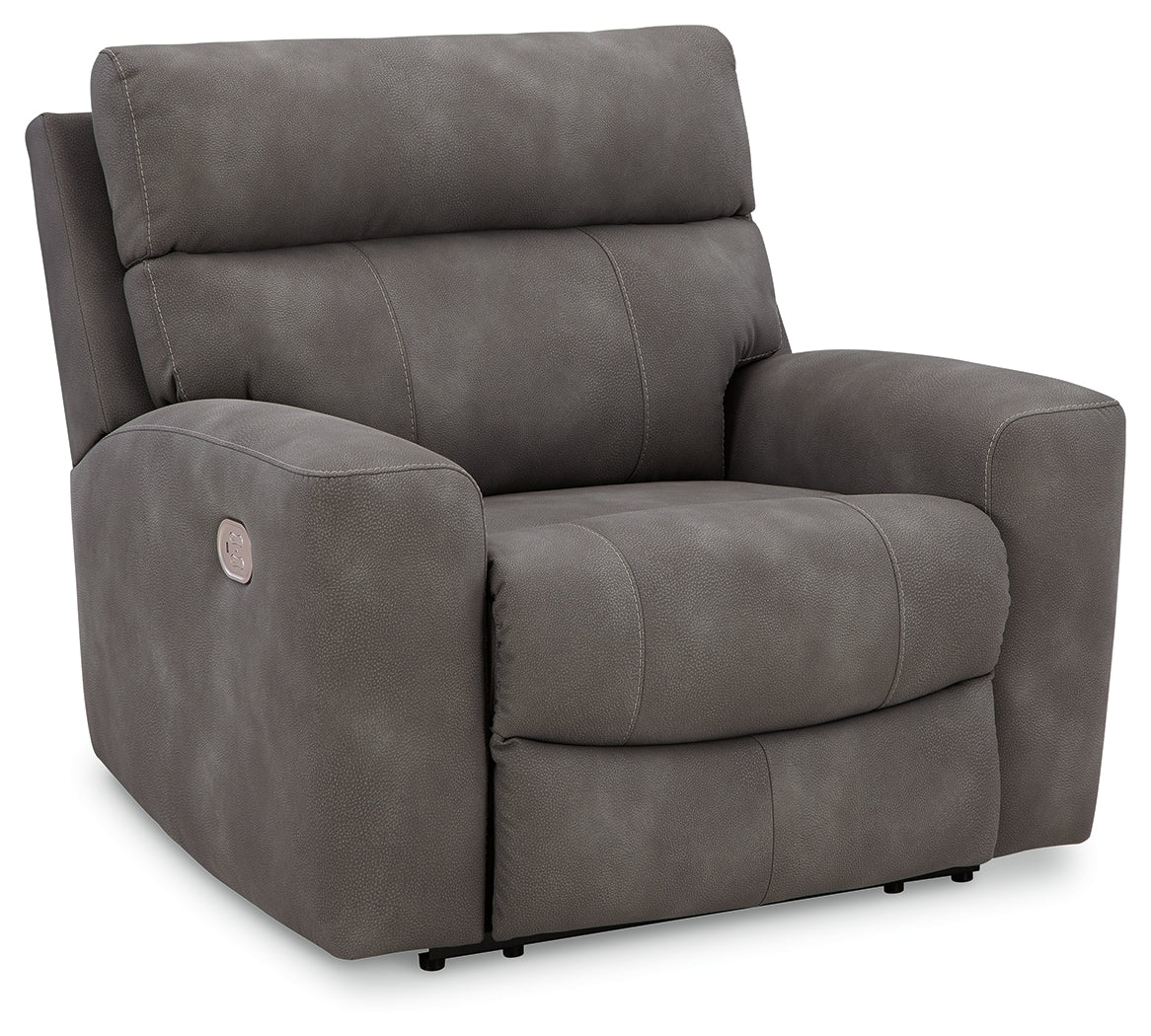 Next-Gen DuraPella Slate Power Recliner from Ashley - Luna Furniture