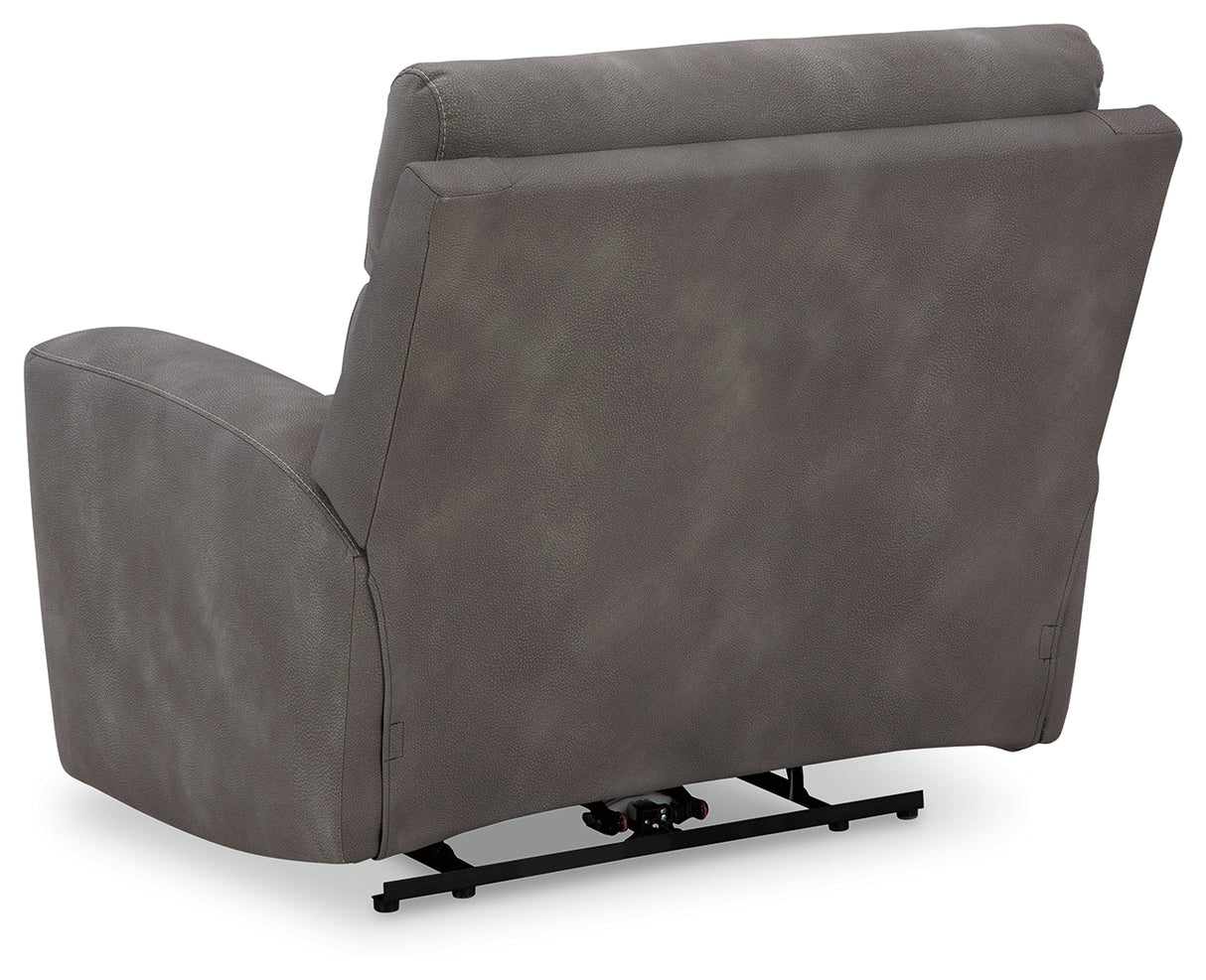 Next-Gen DuraPella Slate Power Recliner from Ashley - Luna Furniture