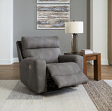 Next-Gen DuraPella Slate Power Recliner from Ashley - Luna Furniture
