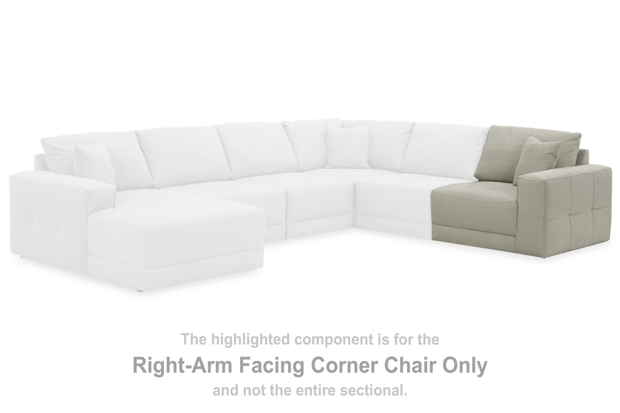 Next-Gen Gaucho Gray Right-Arm Facing Corner Chair from Ashley Furniture - Luna Furniture