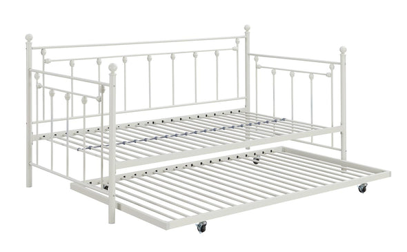Nocus Spindle Metal Twin Daybed with Trundle - 306055 - Luna Furniture
