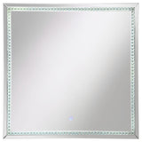 Noelle Square Wall Mirror with LED Lights - 961506 - Luna Furniture