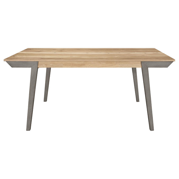 Nogales Wooden Dining Table Acacia and Coastal Grey - 109811 - Luna Furniture