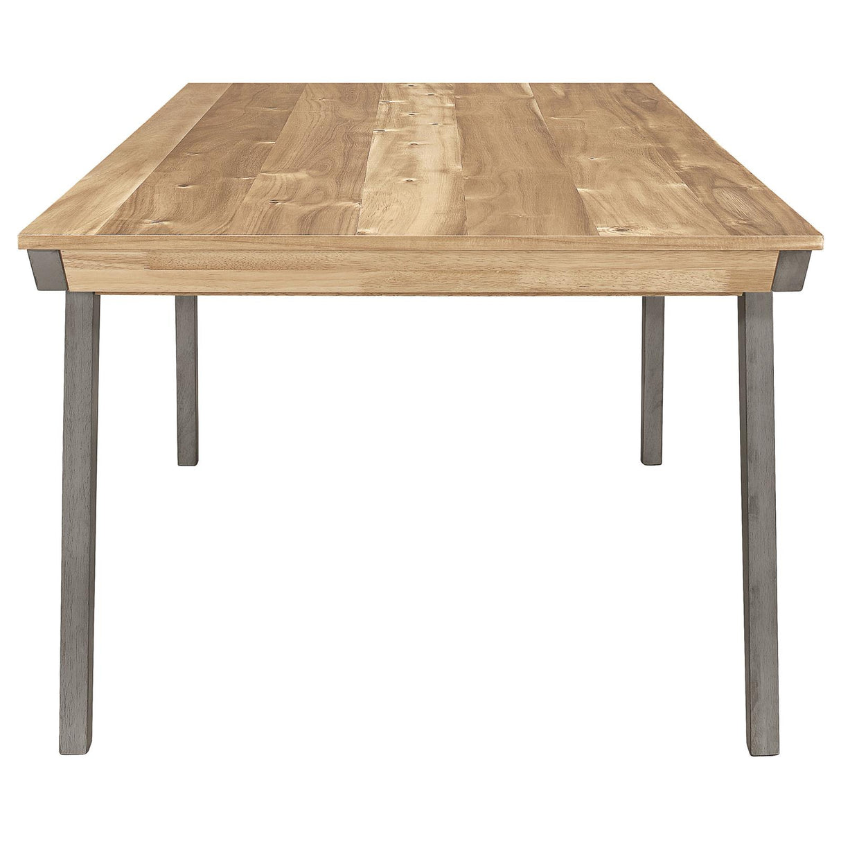 Nogales Wooden Dining Table Acacia and Coastal Grey - 109811 - Luna Furniture